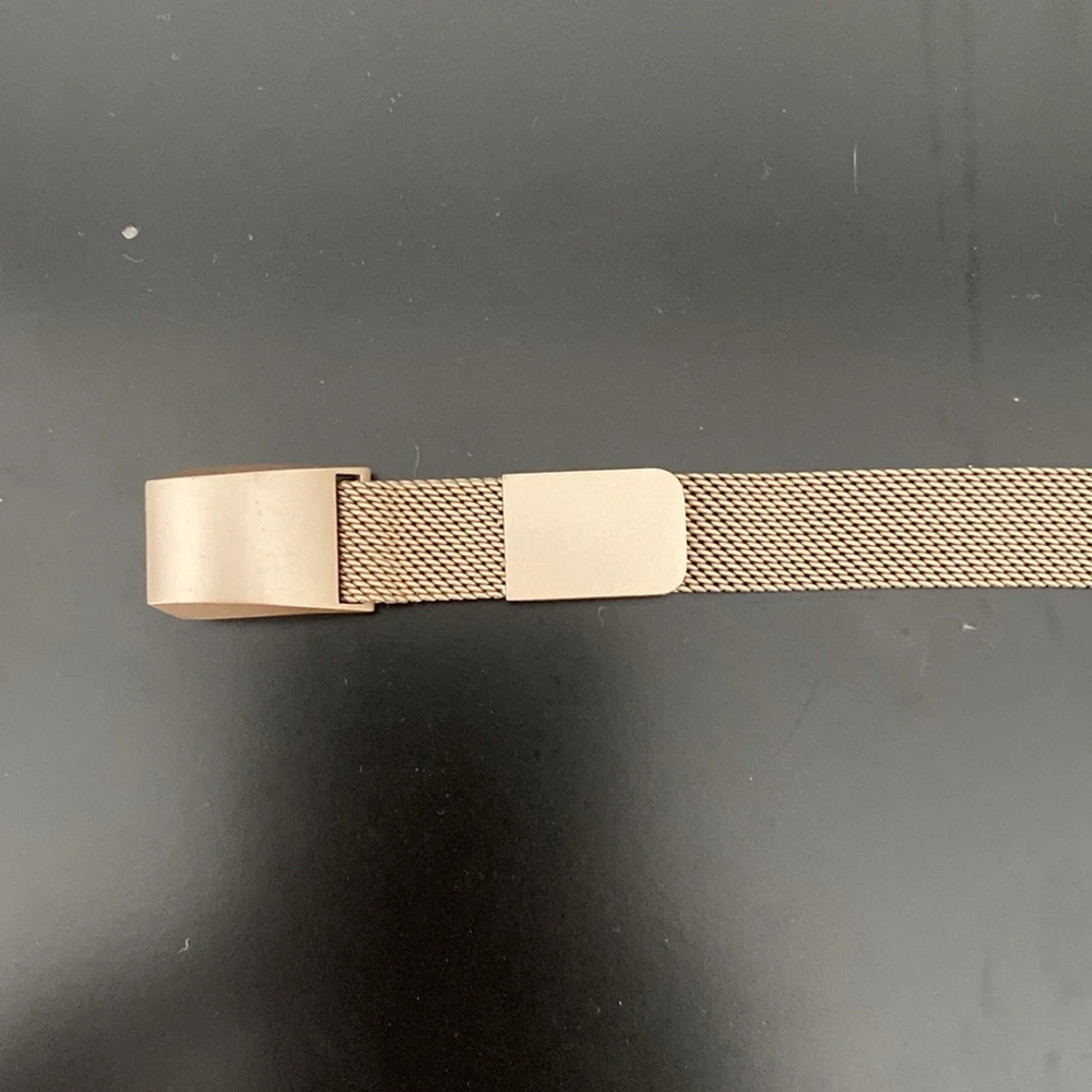 Fitbit gold wrist band